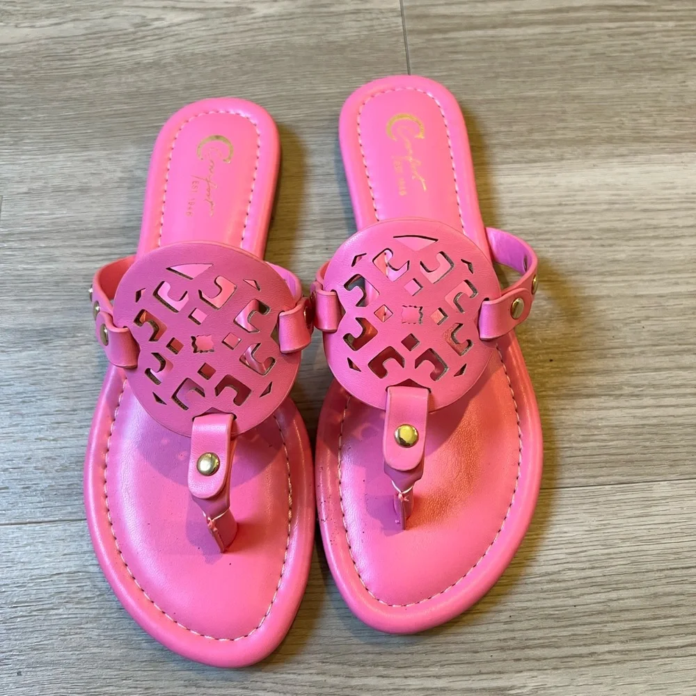 Pink Sandals - Picture 1 of 4